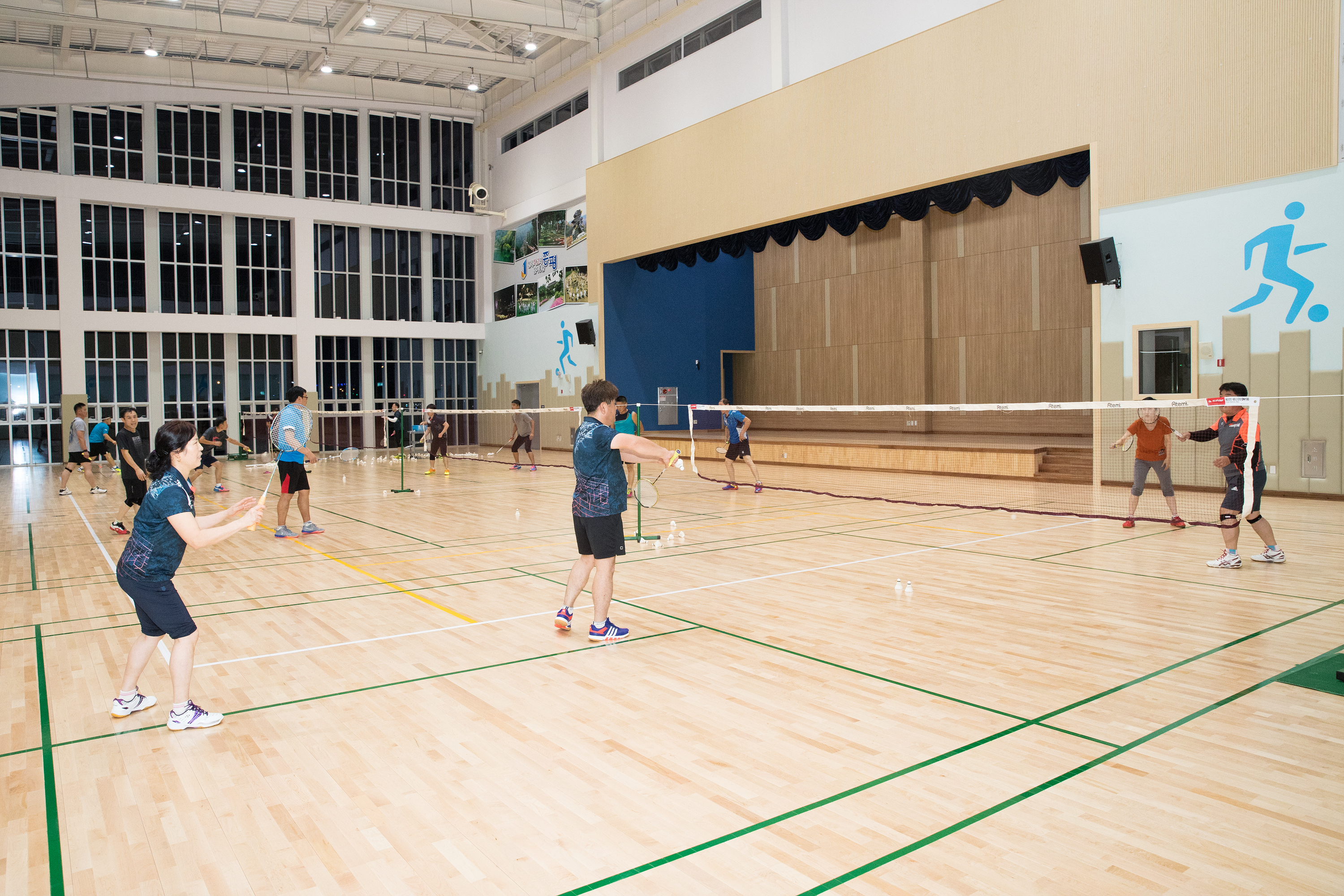 증평생활체육관이 몰고 온 생활체육 붐