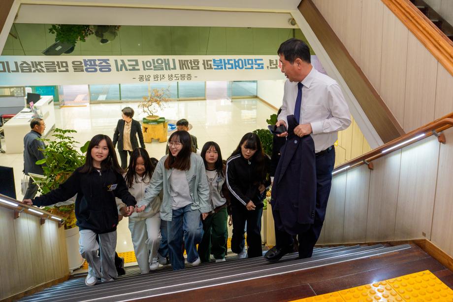 이재영 증평군수, 청소년과 소통의 장 열어...“청소년 눈높이에서 정책 반영할 것”