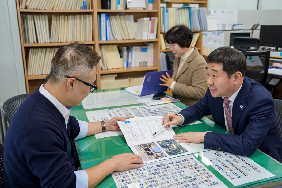 이재영 증평군수, 지역 현안사업 해결을 위해 기획재정부 방문 건의