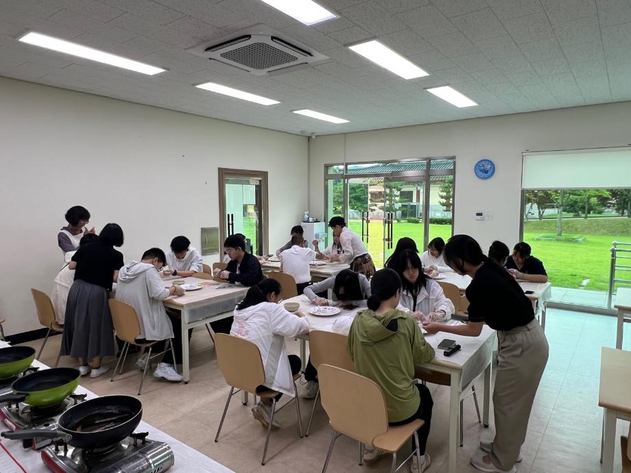 중국 치타이허시 청소년 교류단
